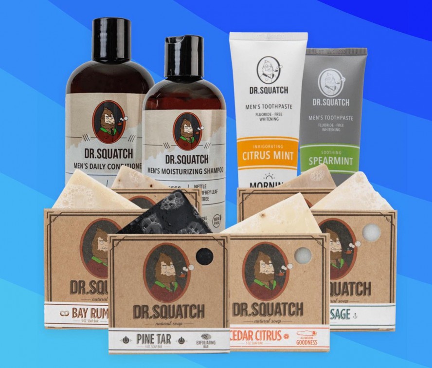 Dr. Squatch Men's Soap 5-Pack Bundle – Cedar Citrus – SportsnToys